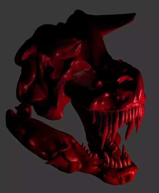 T-Rex Hell Hound remix Free 3D print model
