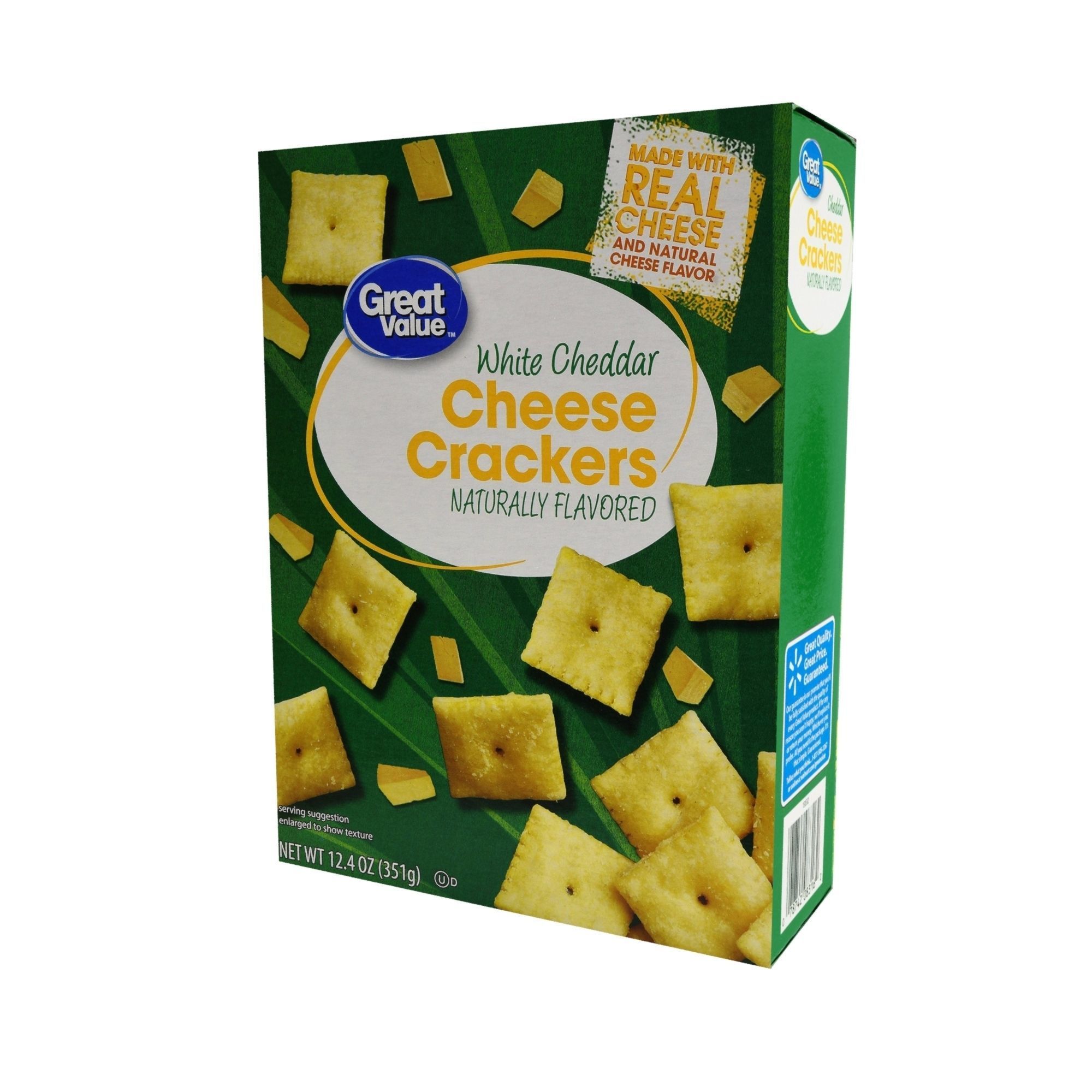 3D model Great Value White Cheddar Cheese Baked Snack Crackers VR / AR