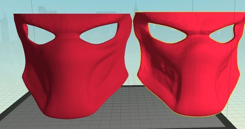 Predator Mask - HD Remix Free 3D print model_3