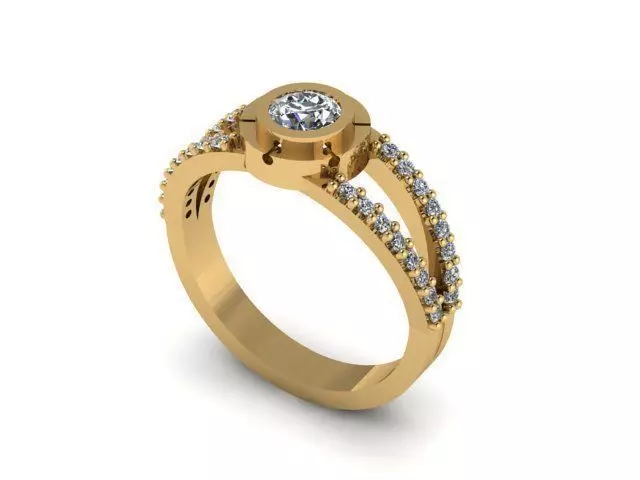 Ring R0461 3D print model_0