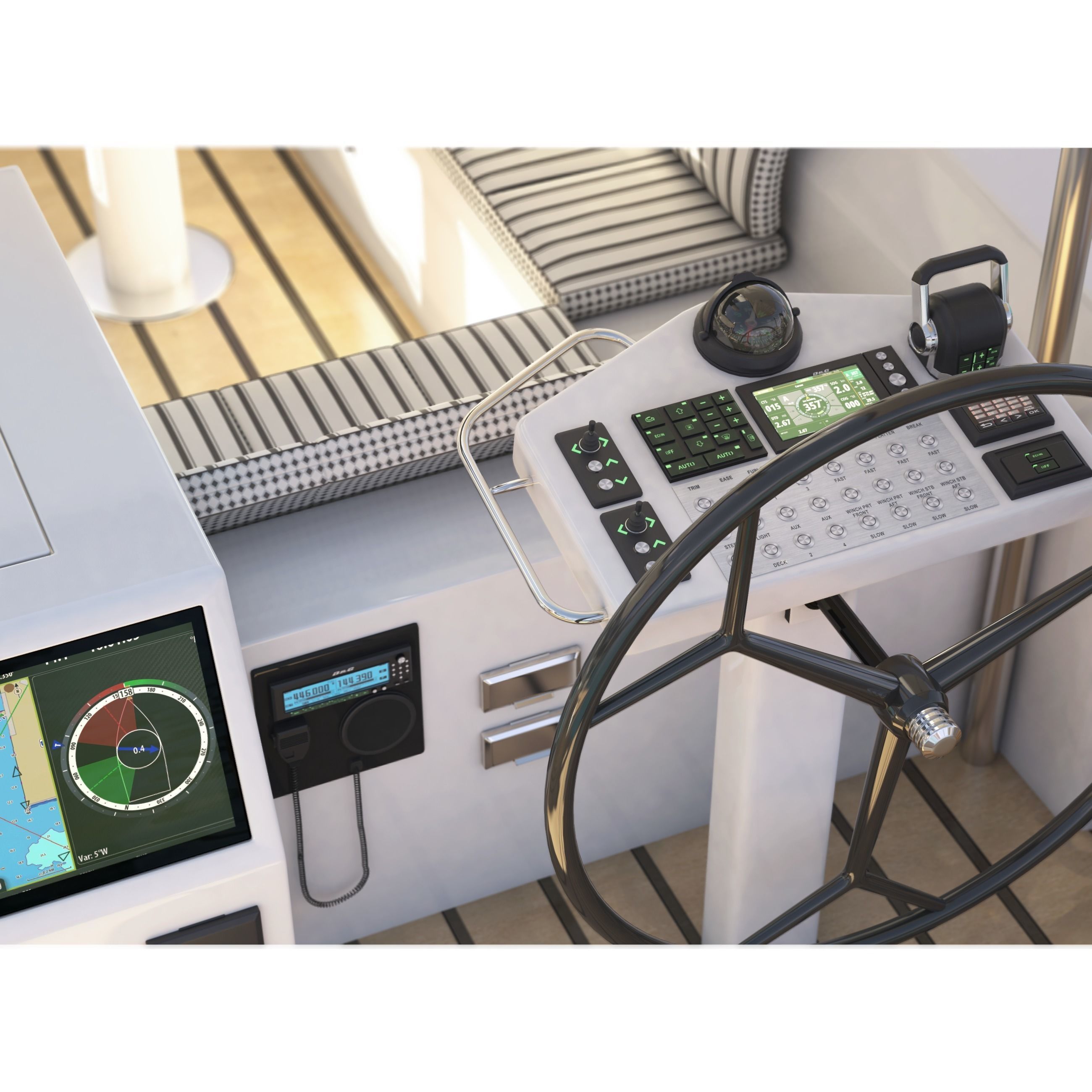 Hanse 675 yacht  3D model_6