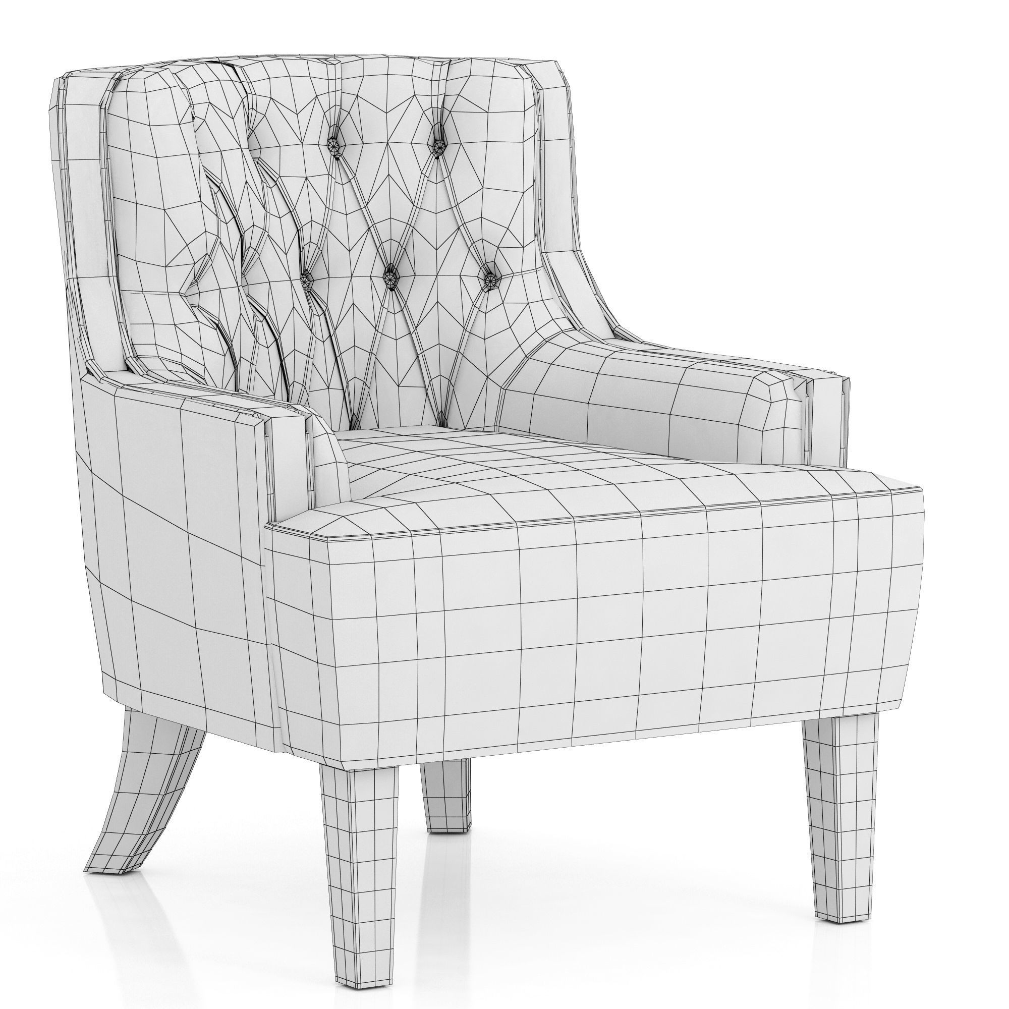 Dantone Home Richmond chair 3D model_9