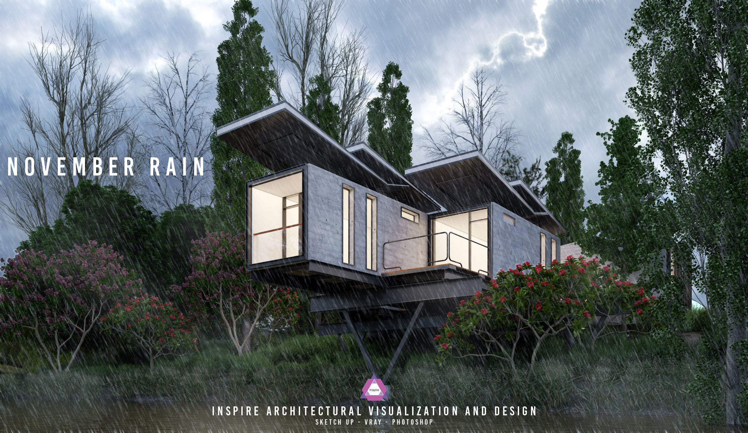 Inspire Architectural Visualization and design 3D model_1