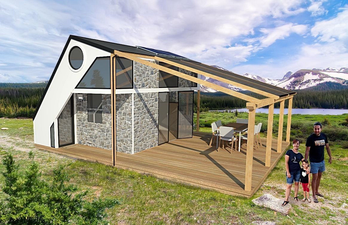 modern house  Low-poly 3D model_7