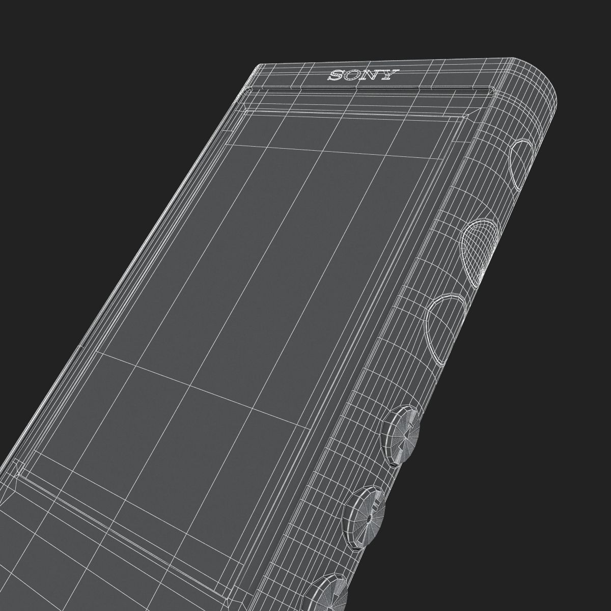 Sony Walkman NW-ZX300 MP3 Players  3D model_28