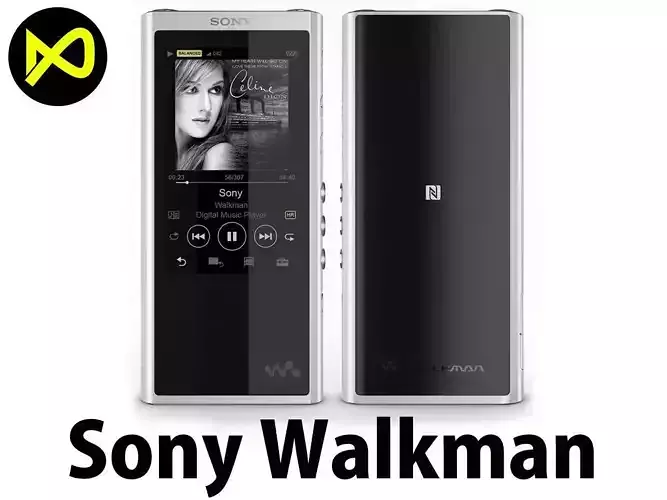 Sony Walkman NW-ZX300 MP3 Players  3D model