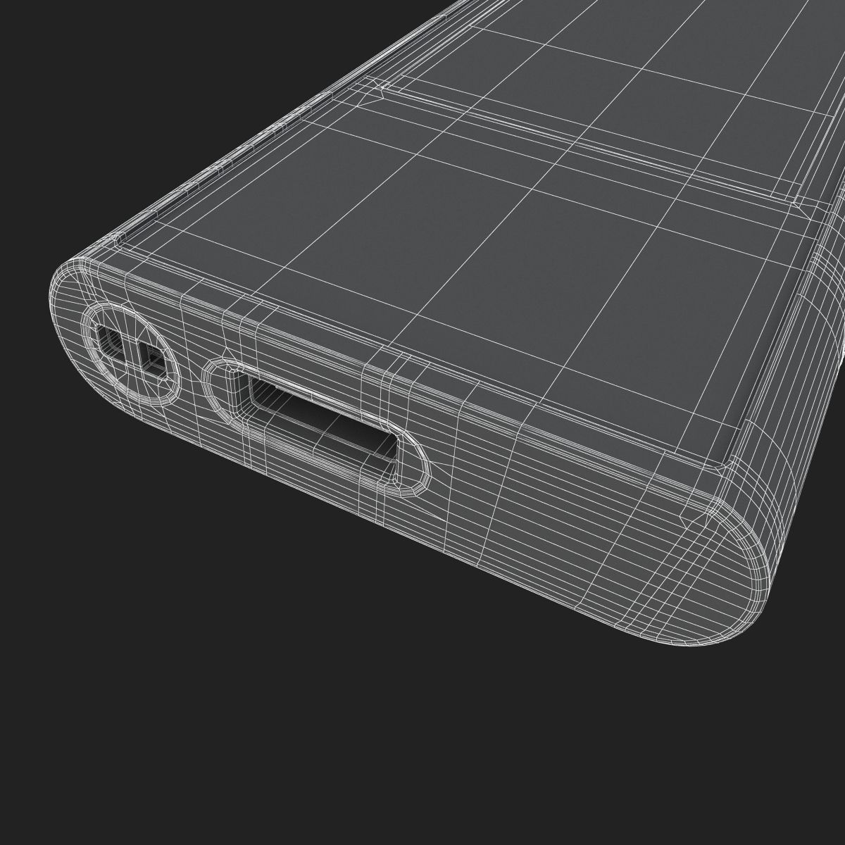 Sony Walkman NW-ZX300 MP3 Players  3D model_22