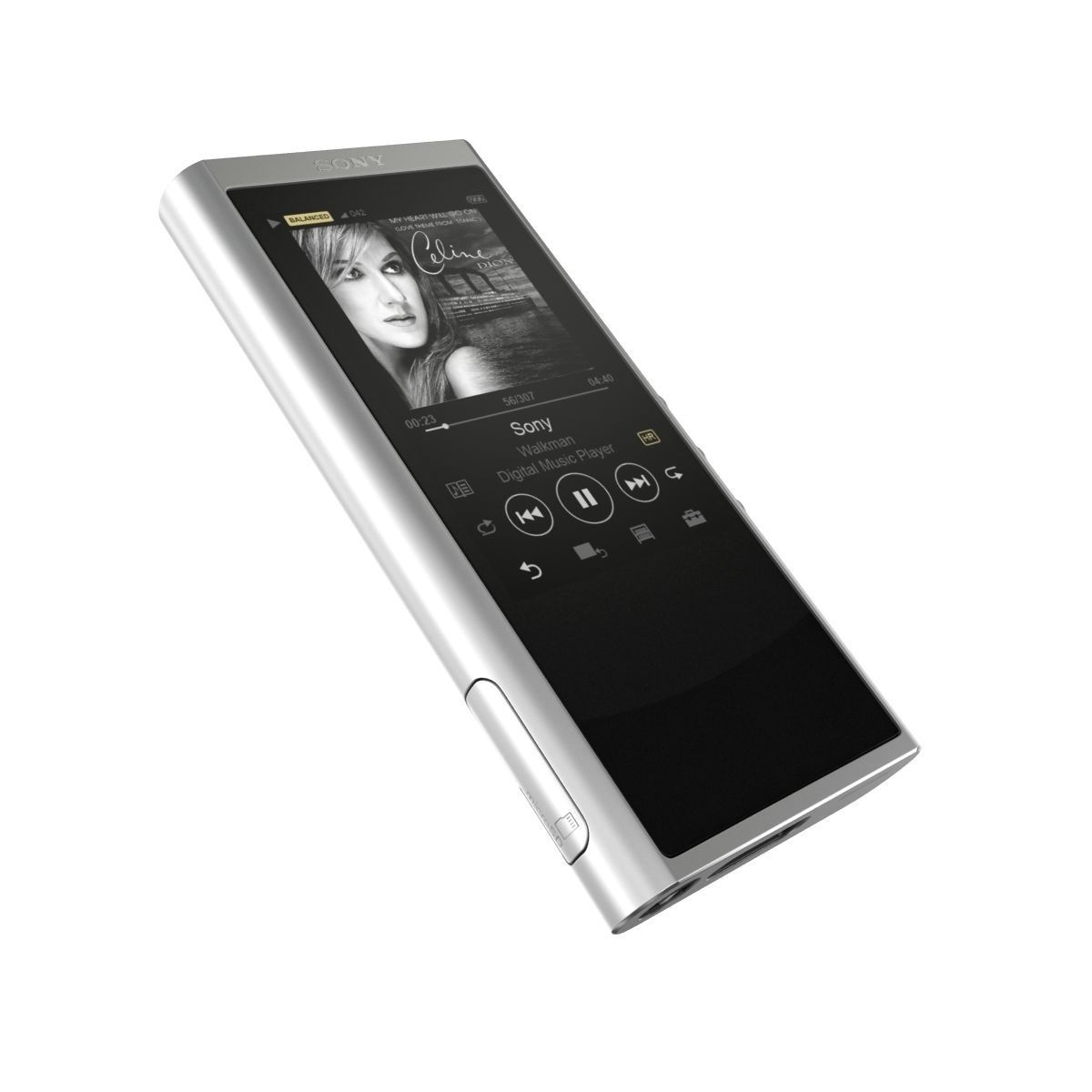 Sony Walkman NW-ZX300 MP3 Players  3D model_10