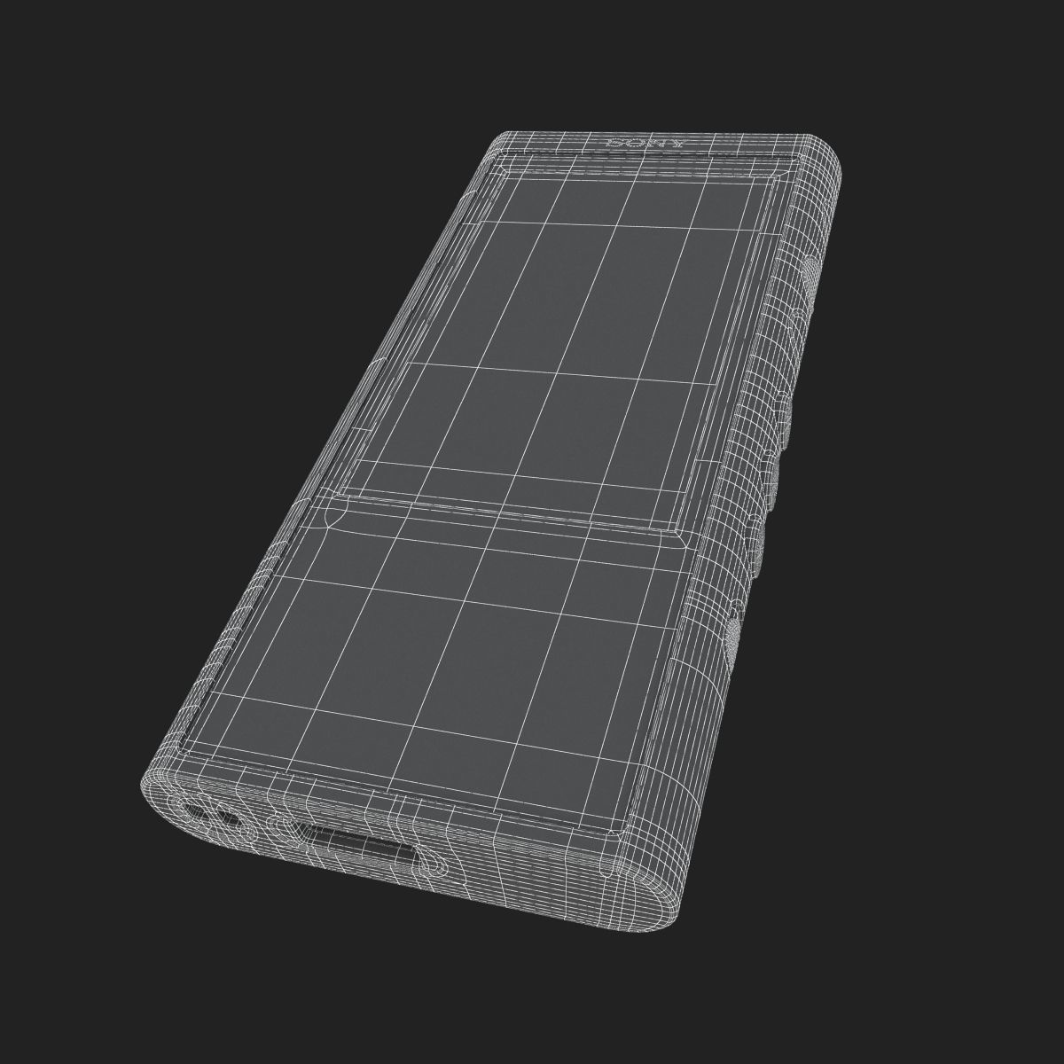 Sony Walkman NW-ZX300 MP3 Players  3D model_19