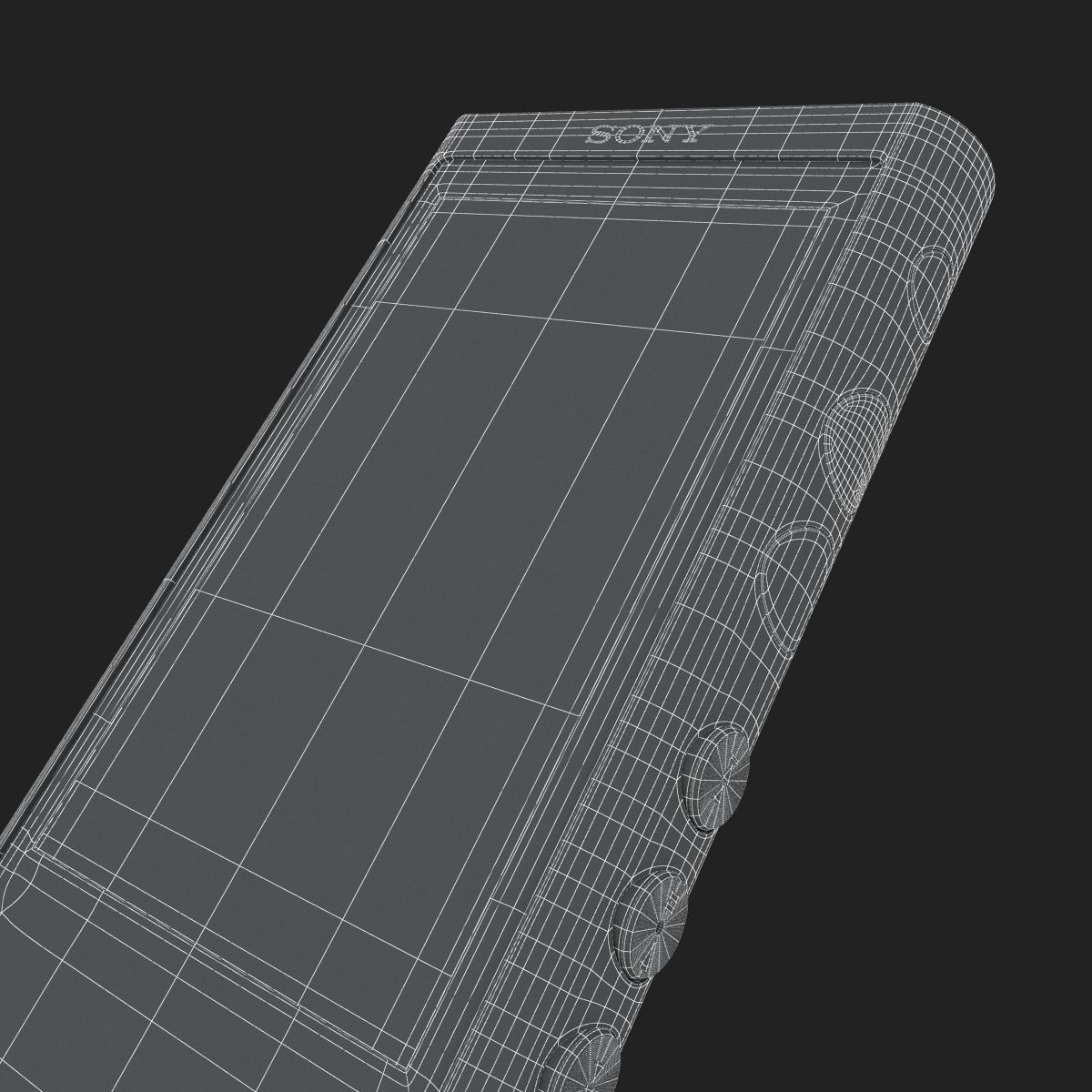 Sony Walkman NW-ZX300 MP3 Players  3D model_27