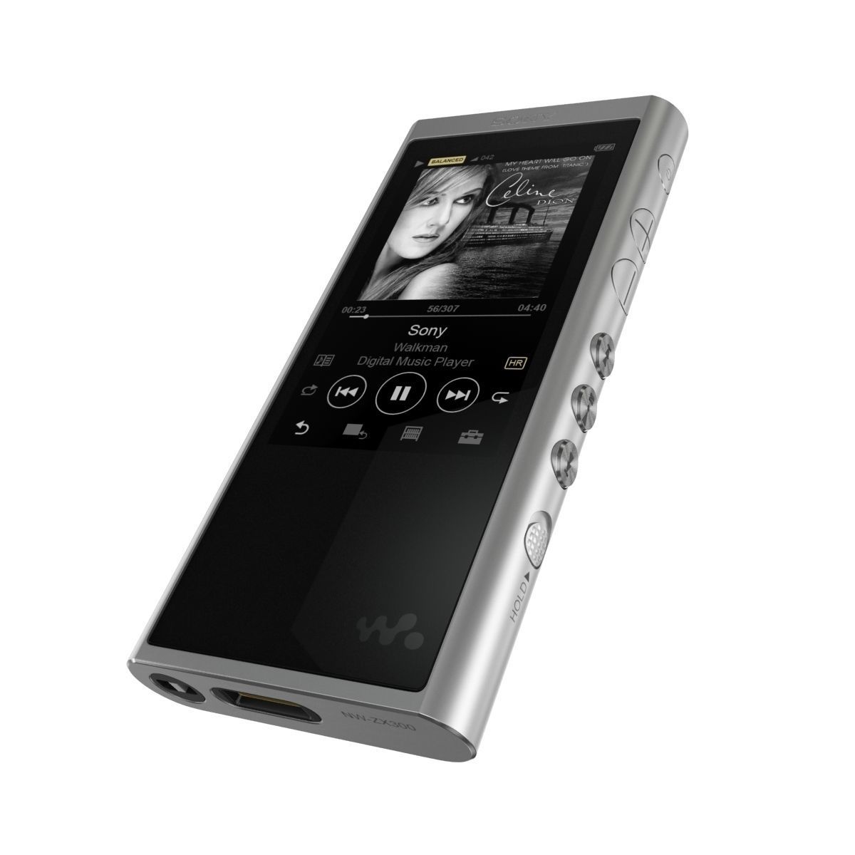 Sony Walkman NW-ZX300 MP3 Players  3D model_3