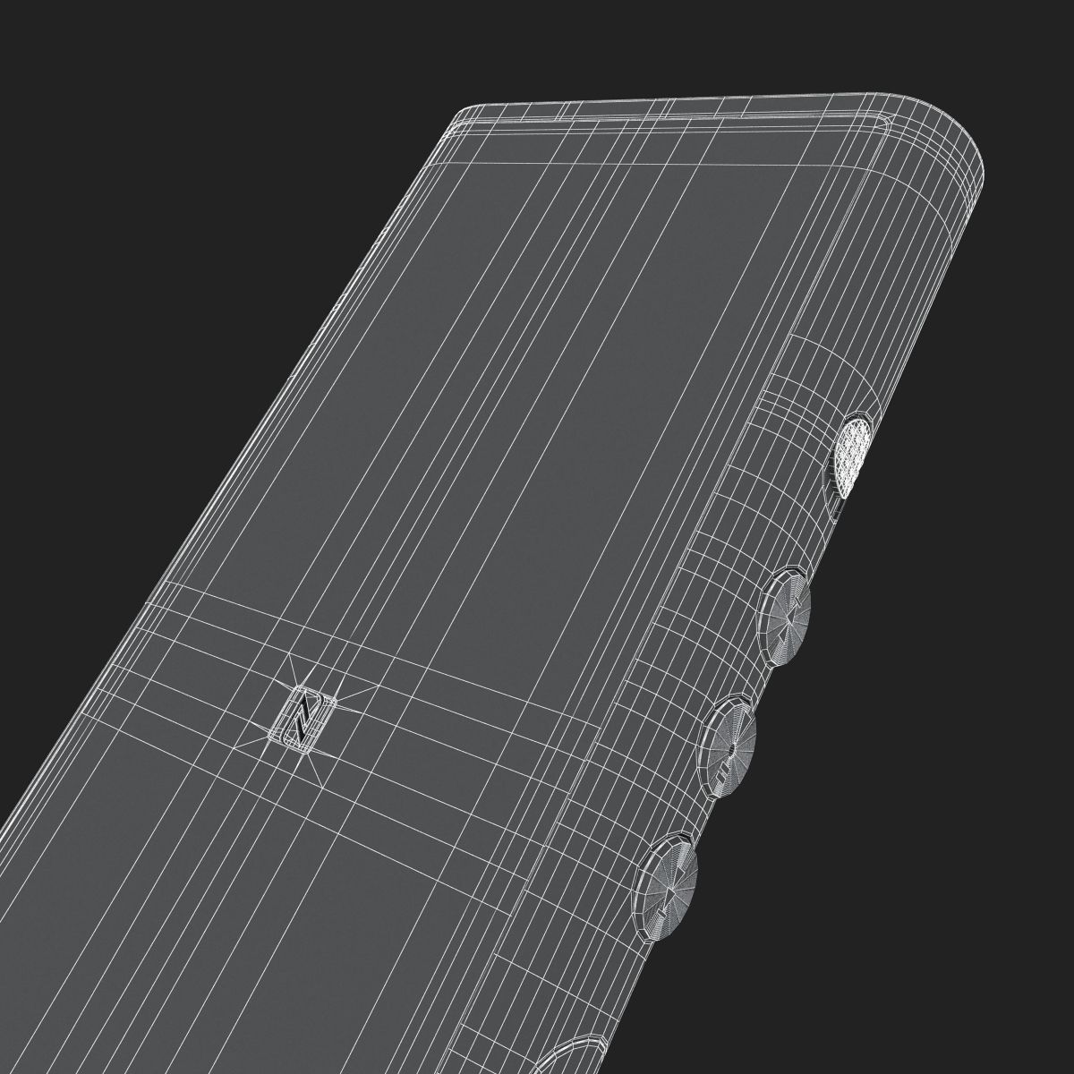 Sony Walkman NW-ZX300 MP3 Players  3D model_25