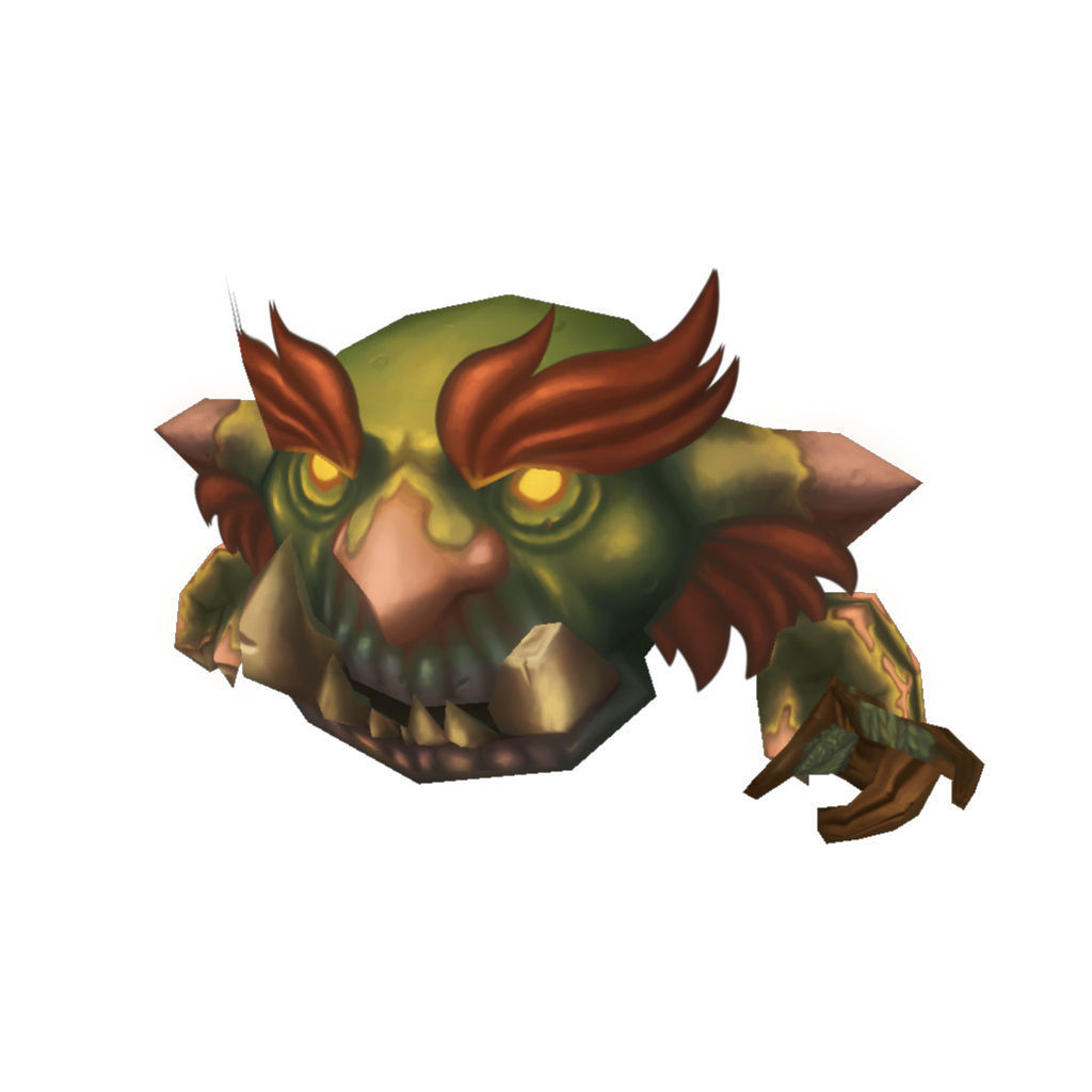 Micro Hero and Monster Set - Low Poly Hand Painted Low-poly 3D model_82