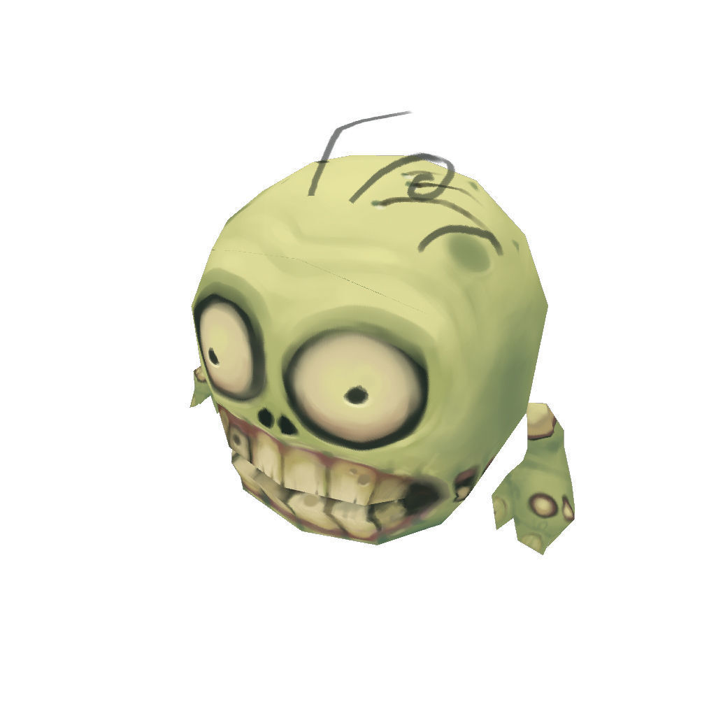 Micro Hero and Monster Set - Low Poly Hand Painted Low-poly 3D model_102