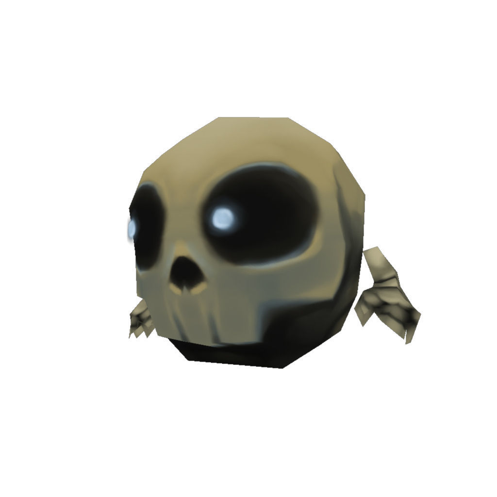 Micro Hero and Monster Set - Low Poly Hand Painted Low-poly 3D model_67