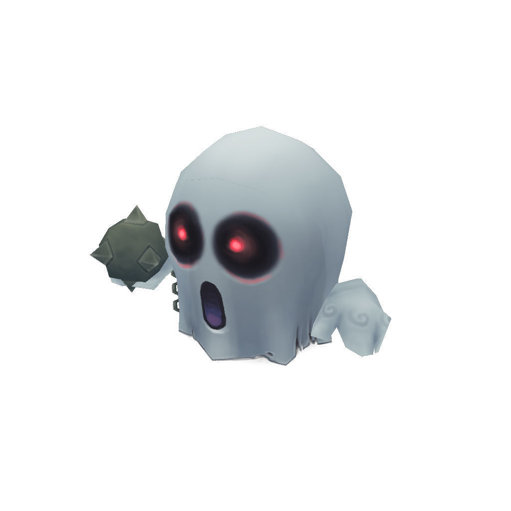 Micro Hero and Monster Set - Low Poly Hand Painted Low-poly 3D model_38