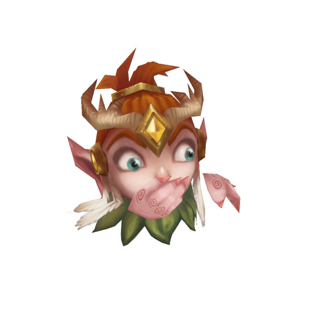 Micro Hero and Monster Set - Low Poly Hand Painted Low-poly 3D model_111