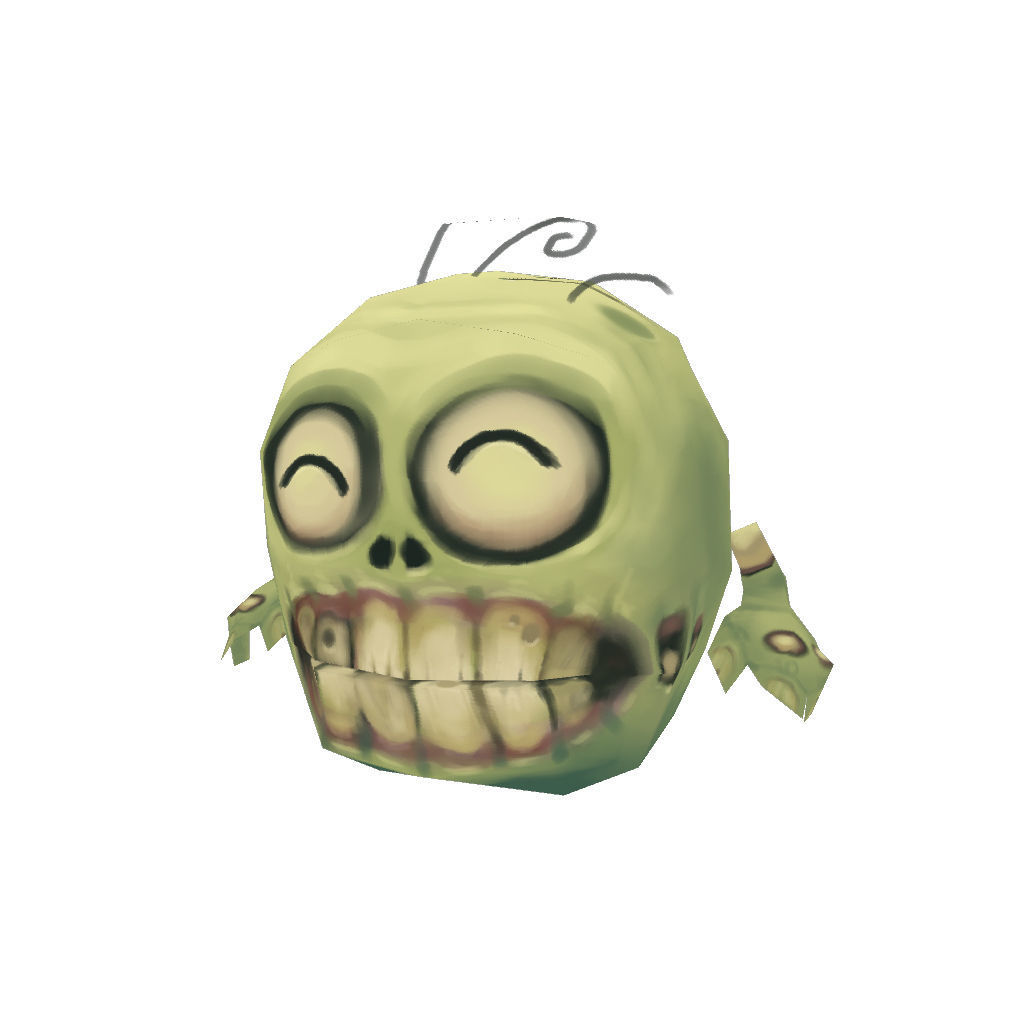 Micro Hero and Monster Set - Low Poly Hand Painted Low-poly 3D model_103