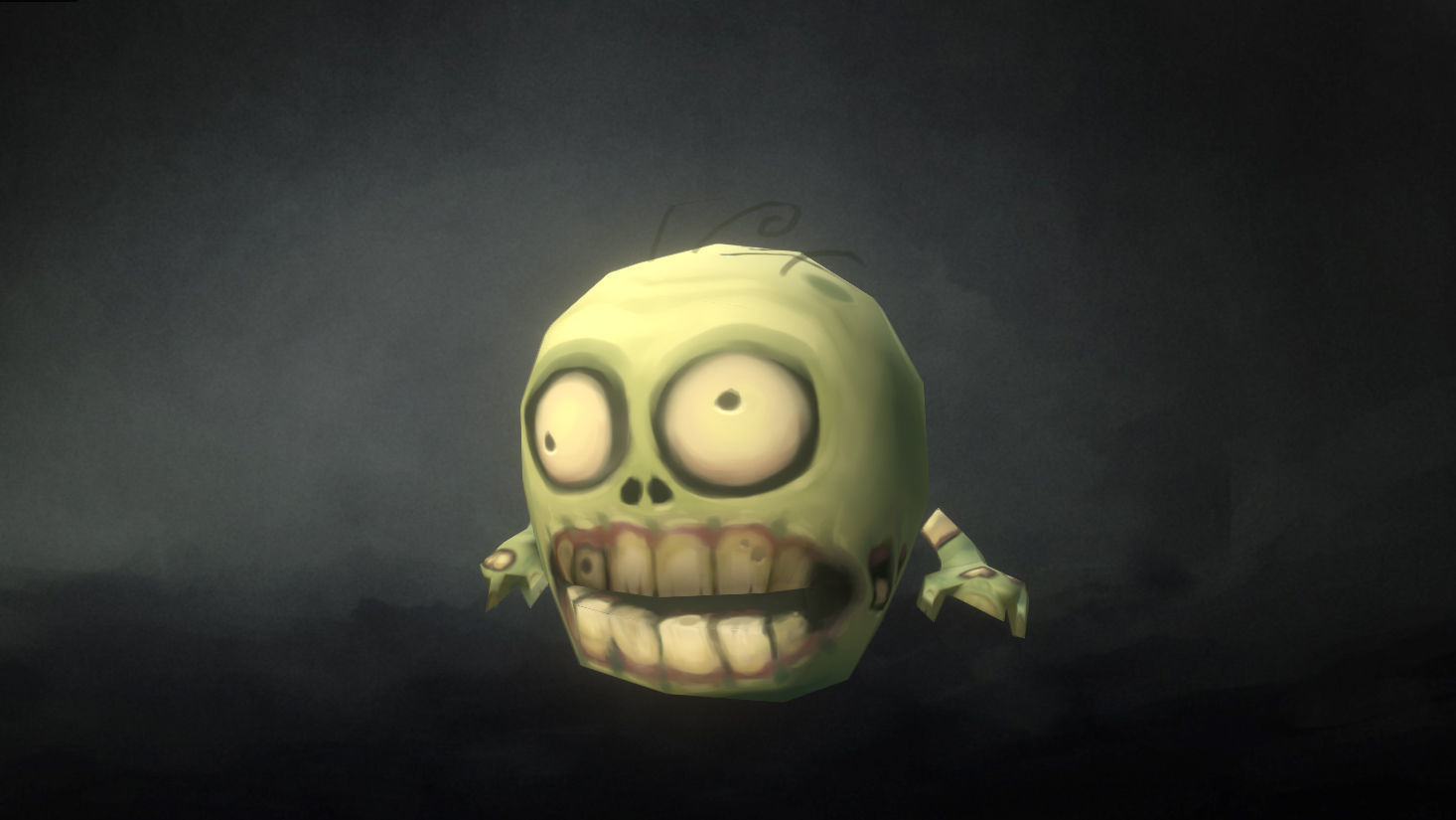 Micro Hero and Monster Set - Low Poly Hand Painted Low-poly 3D model_96