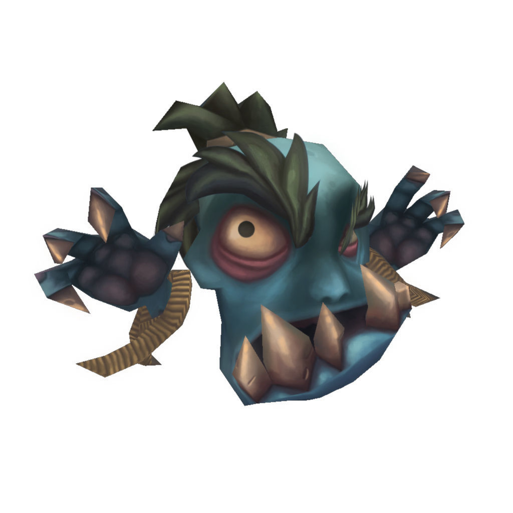 Micro Hero and Monster Set - Low Poly Hand Painted Low-poly 3D model_2