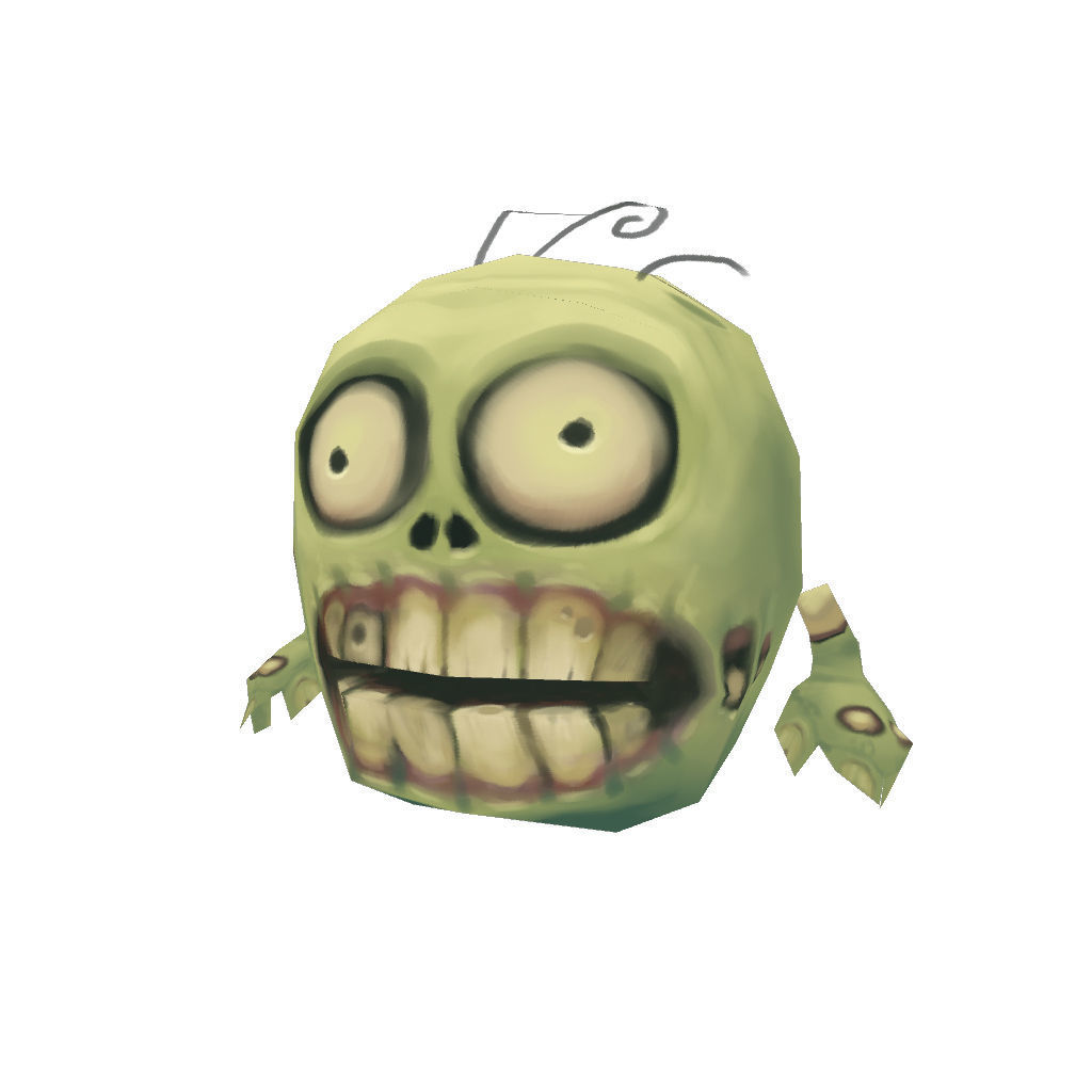 Micro Hero and Monster Set - Low Poly Hand Painted Low-poly 3D model_97