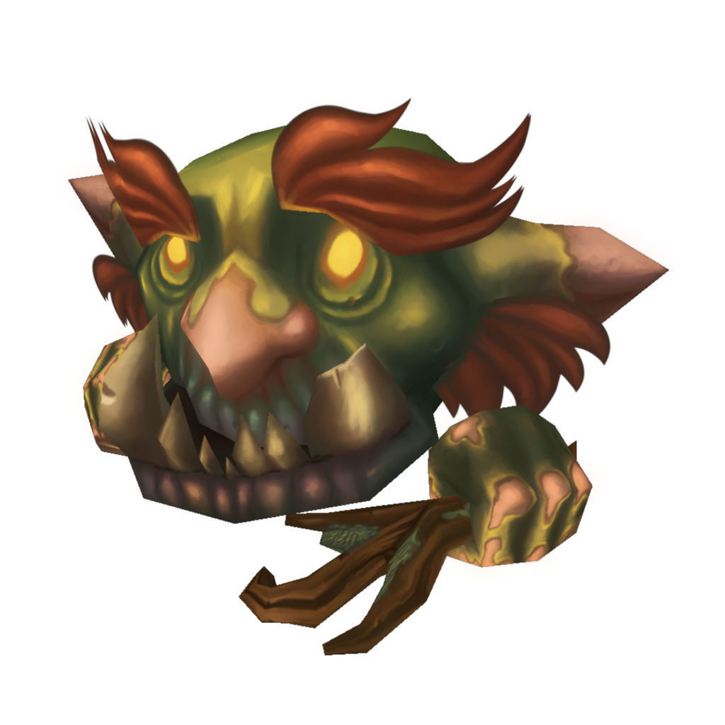 Micro Hero and Monster Set - Low Poly Hand Painted Low-poly 3D model_83