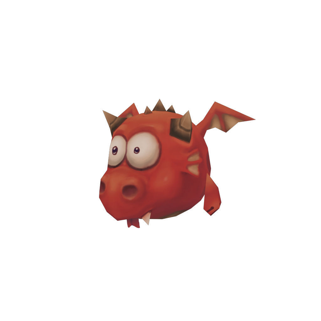 Micro Hero and Monster Set - Low Poly Hand Painted Low-poly 3D model_29