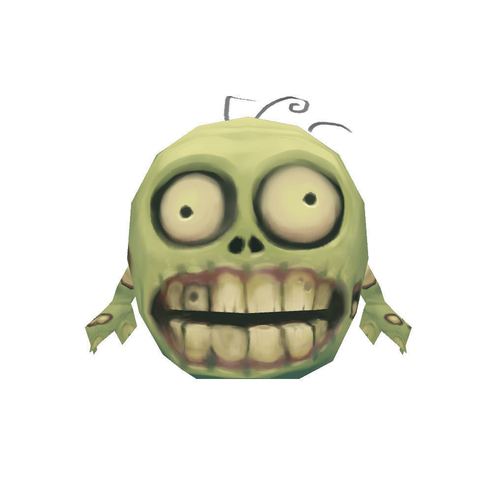 Micro Hero and Monster Set - Low Poly Hand Painted Low-poly 3D model_98