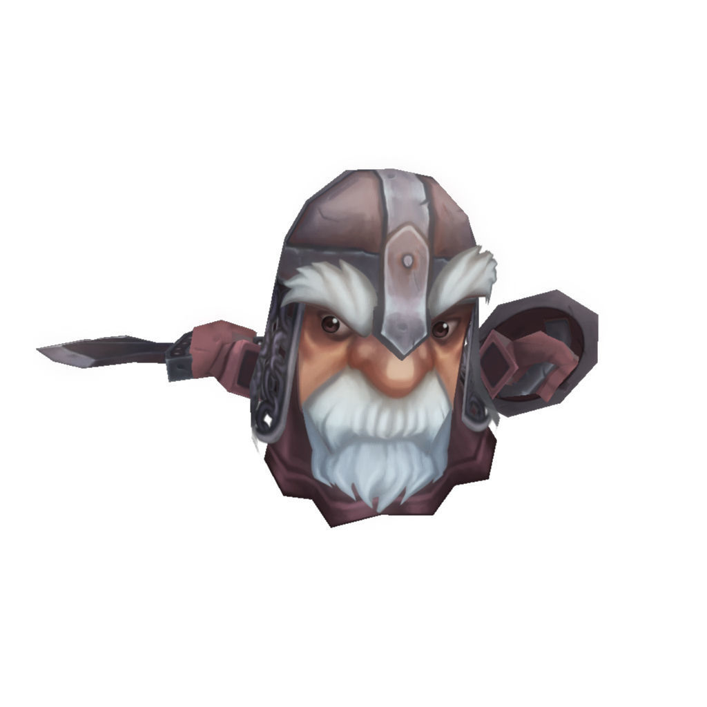 Micro Hero and Monster Set - Low Poly Hand Painted Low-poly 3D model_116