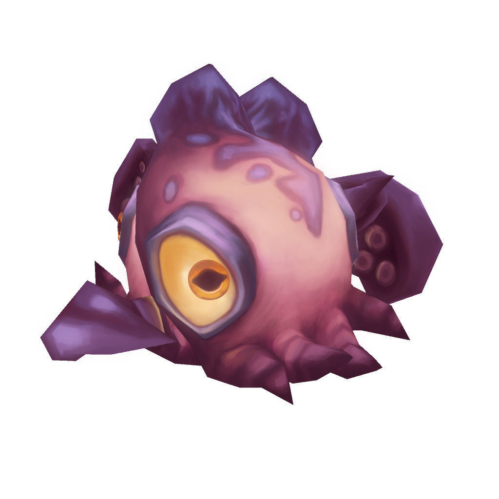 Micro Hero and Monster Set - Low Poly Hand Painted Low-poly 3D model_77