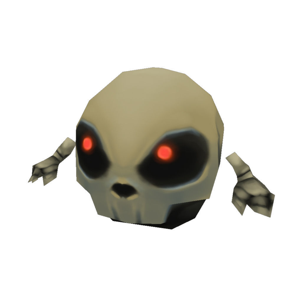 Micro Hero and Monster Set - Low Poly Hand Painted Low-poly 3D model_70