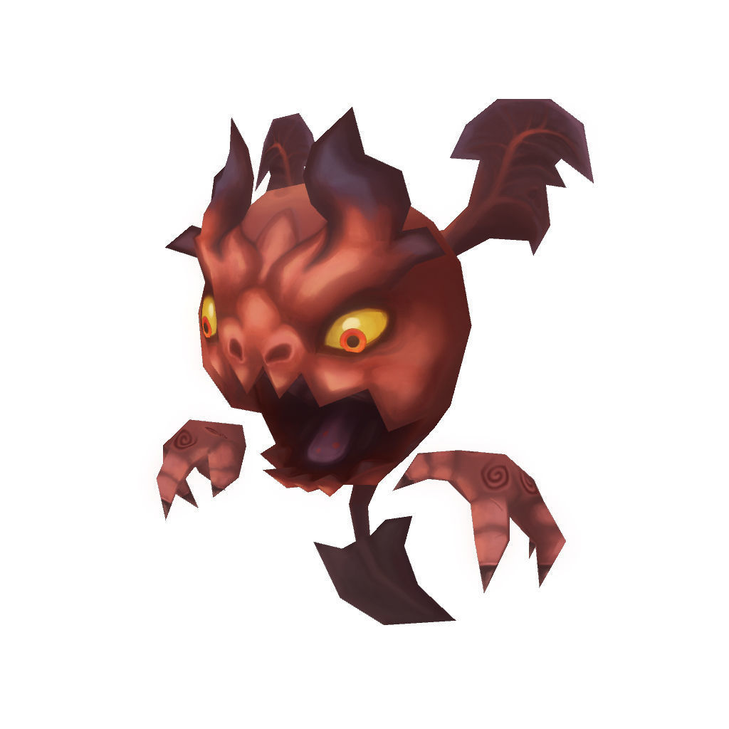 Micro Hero and Monster Set - Low Poly Hand Painted Low-poly 3D model_20