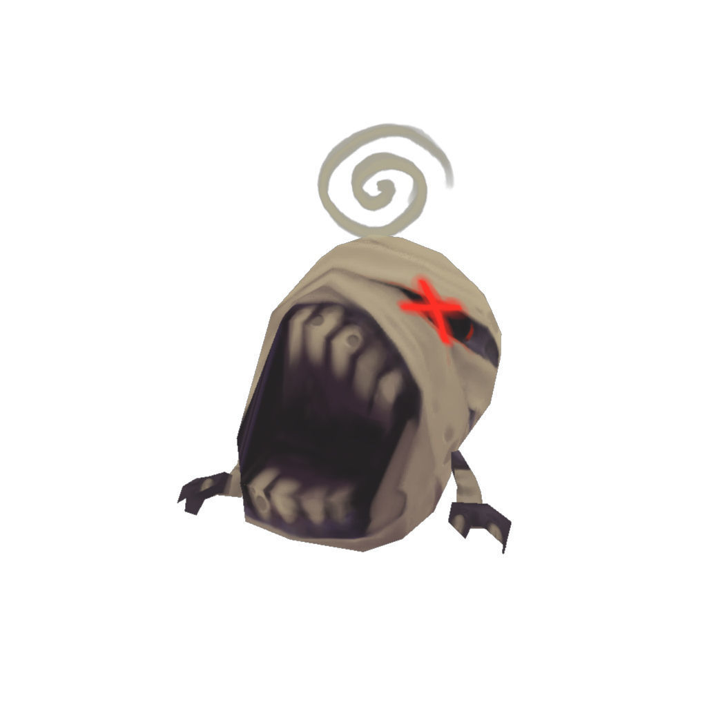 Micro Hero and Monster Set - Low Poly Hand Painted Low-poly 3D model_53