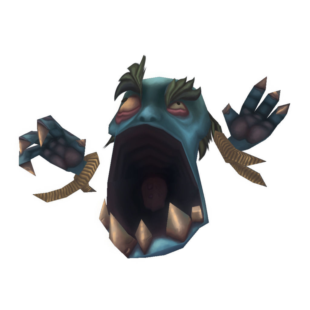 Micro Hero and Monster Set - Low Poly Hand Painted Low-poly 3D model_4