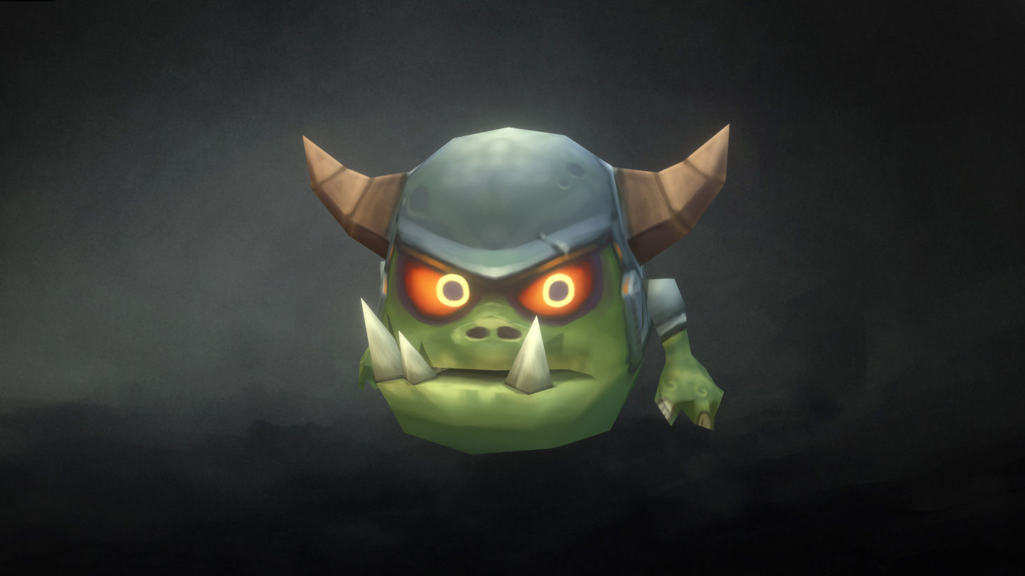 Micro Hero and Monster Set - Low Poly Hand Painted Low-poly 3D model_56