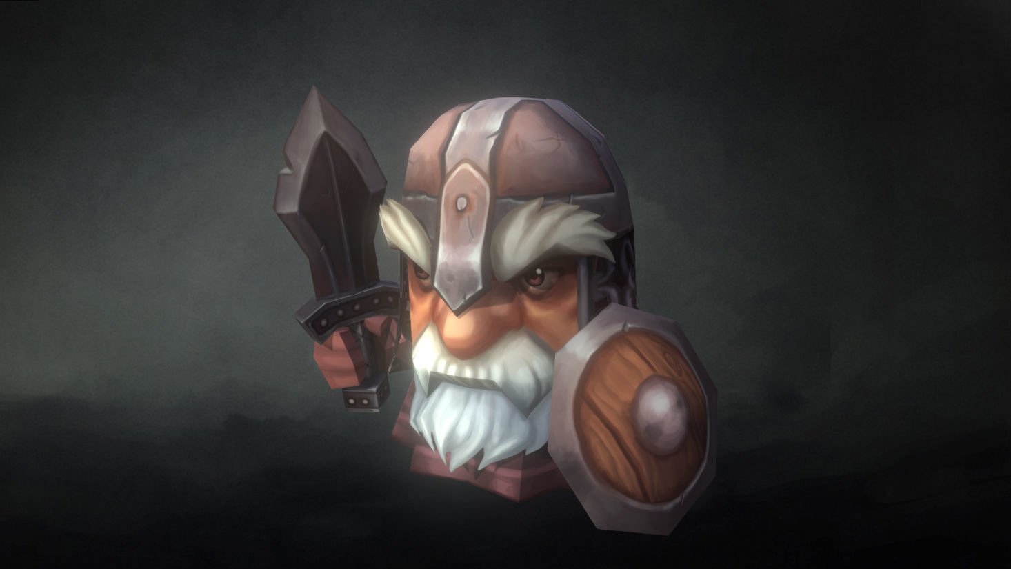 Micro Hero and Monster Set - Low Poly Hand Painted Low-poly 3D model_113