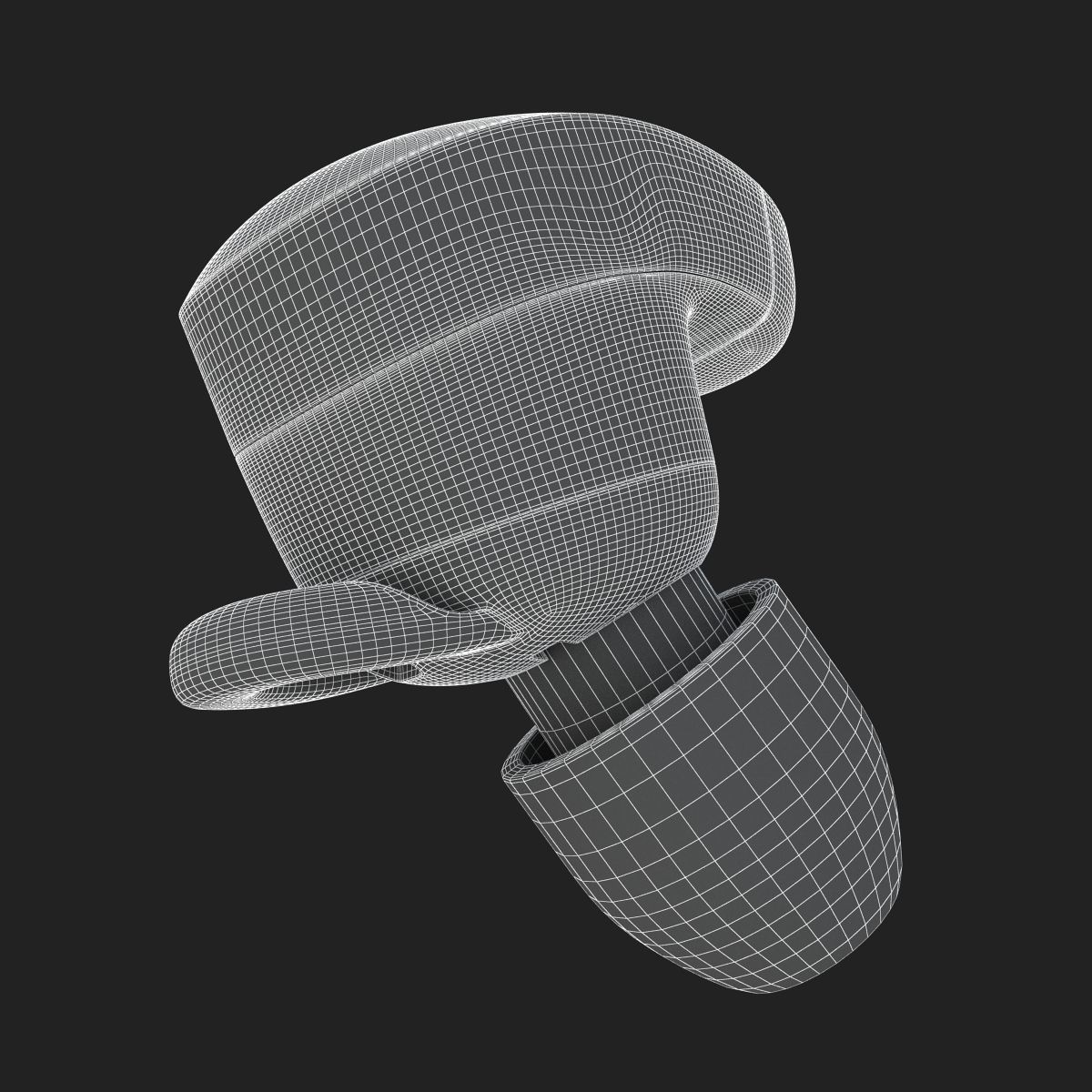 Sony 1000X Wireless Noise Canceling Headphones 3D model_22