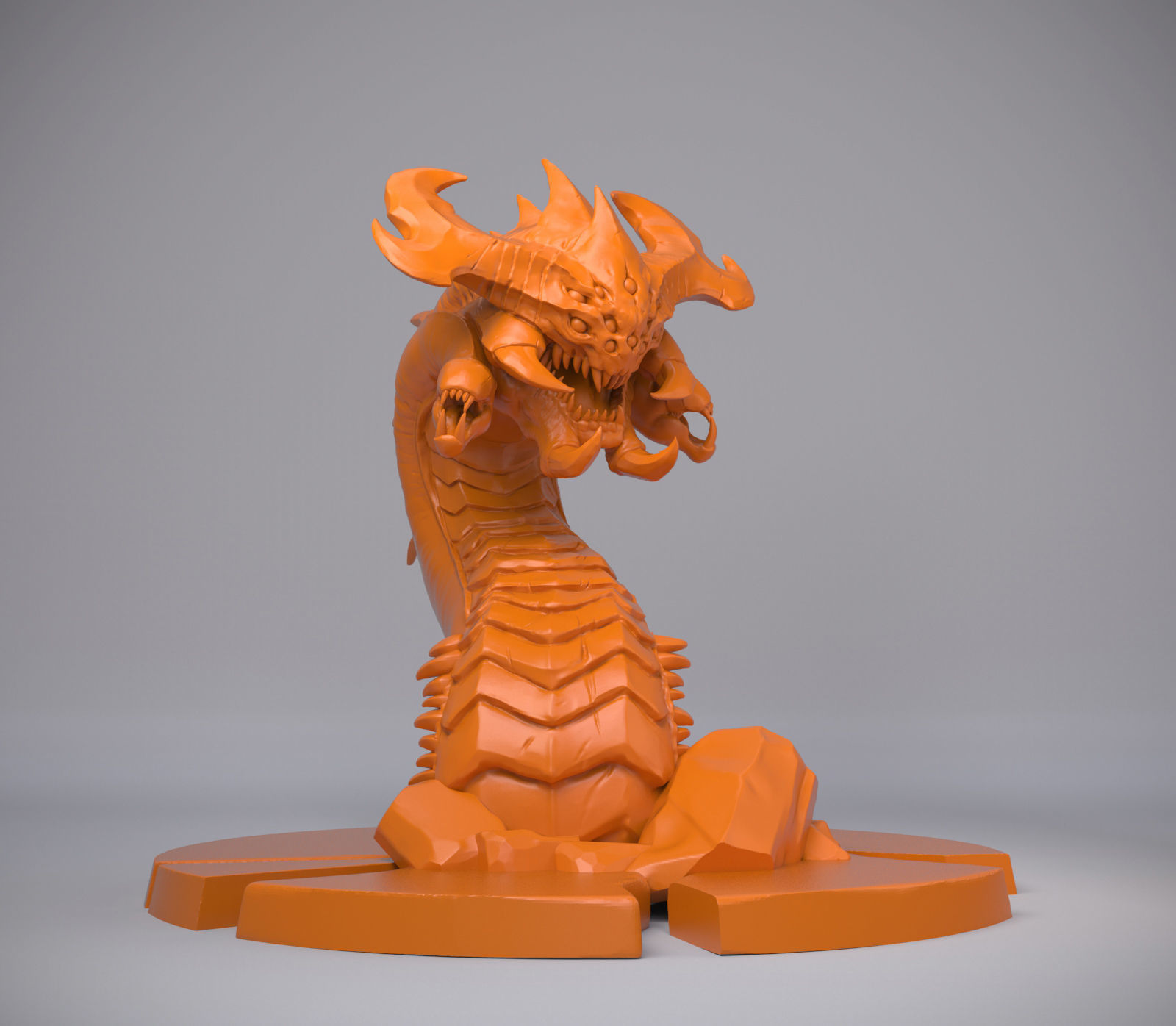 Baron nashor 3D print model_2