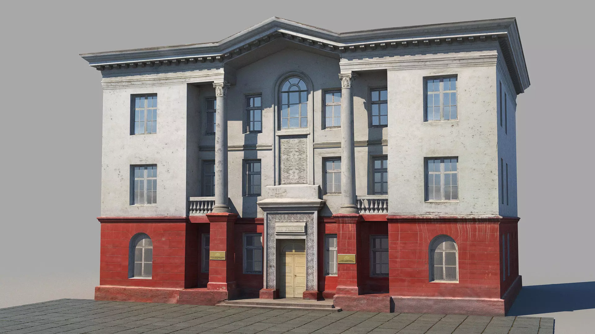 3D model Classic building facade 04 VR / AR / low-poly | CGTrader