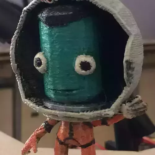 Kerbal Figurine Waving Pose
