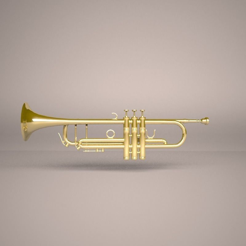 Trumpet golden