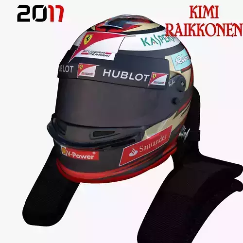 Raikkonen Helmet 2017