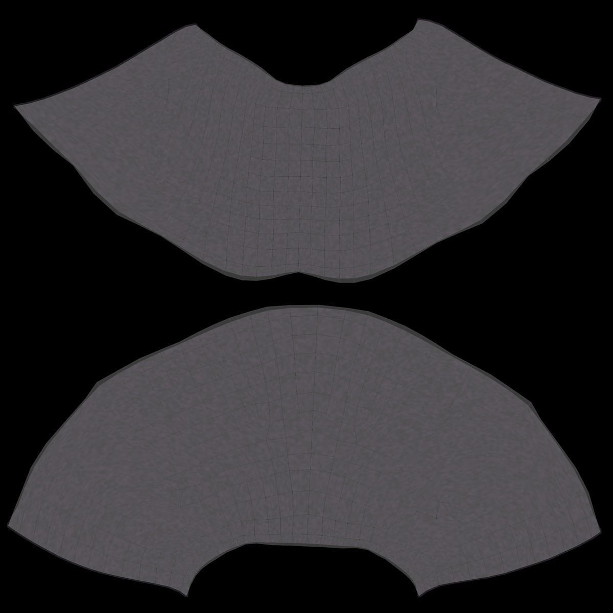 Corset Dress Low-poly 3D model_10