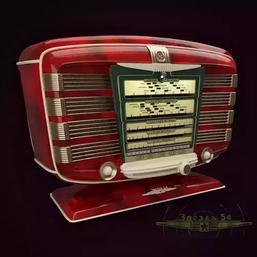 Radio  Zvezda-54 3D model