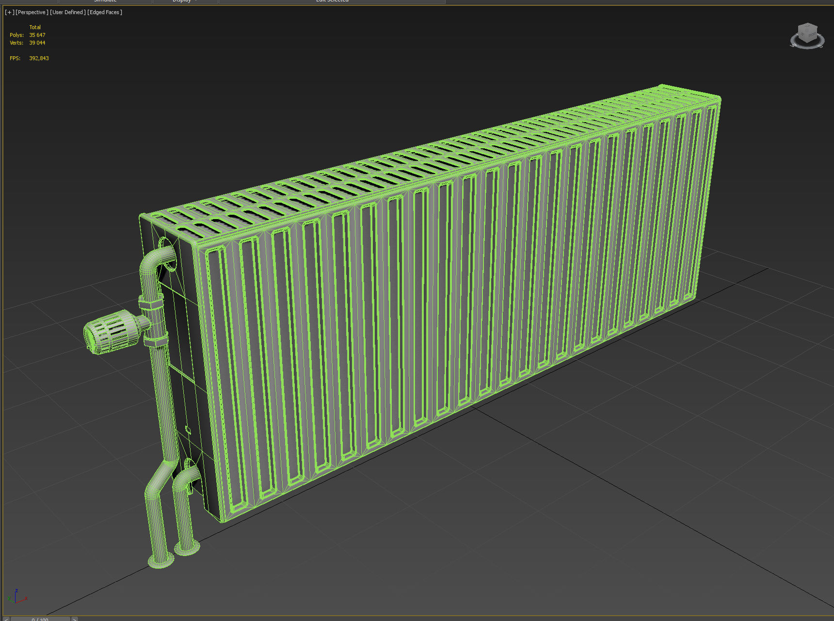 radiator 3D model_5