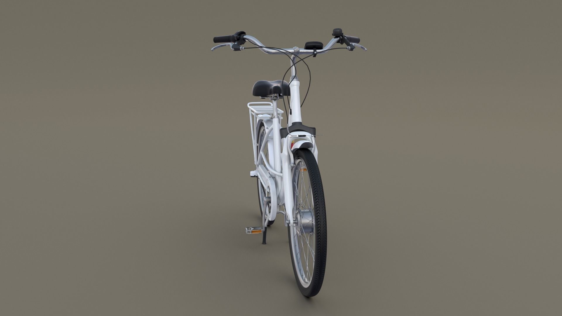 City Bicycle 3D model_2