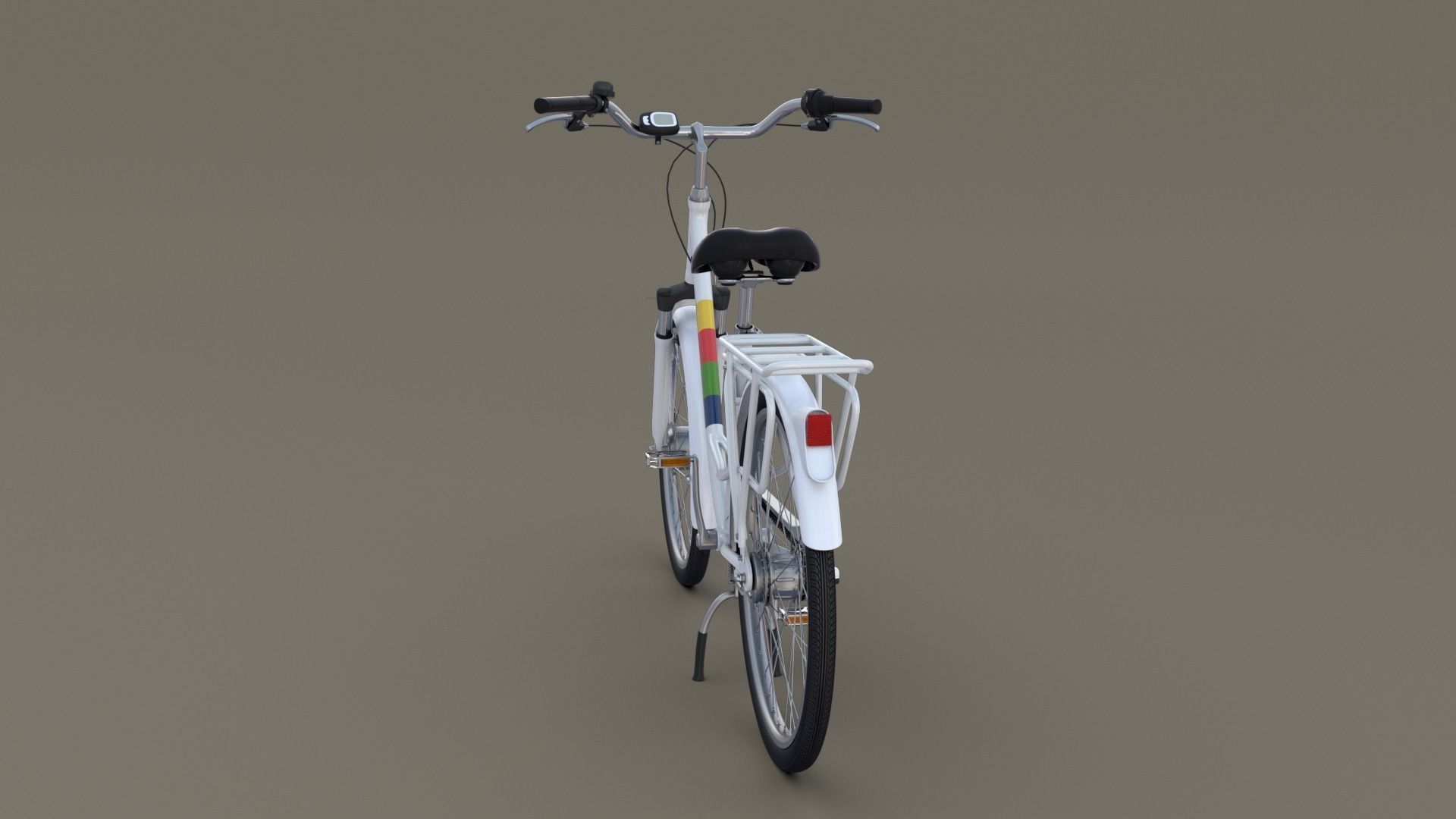 City Bicycle 3D model_1