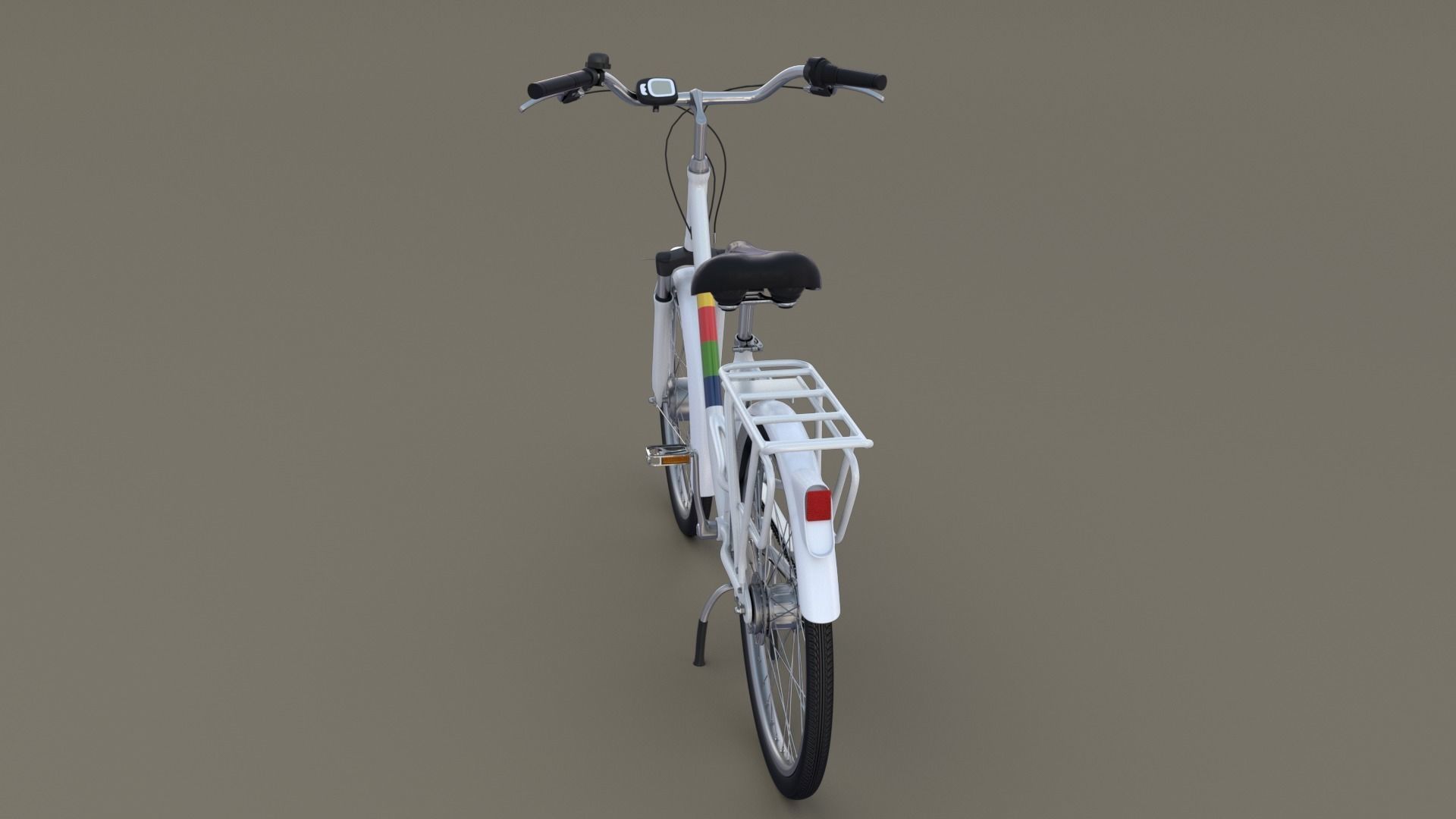 City Bicycle 3D model_8