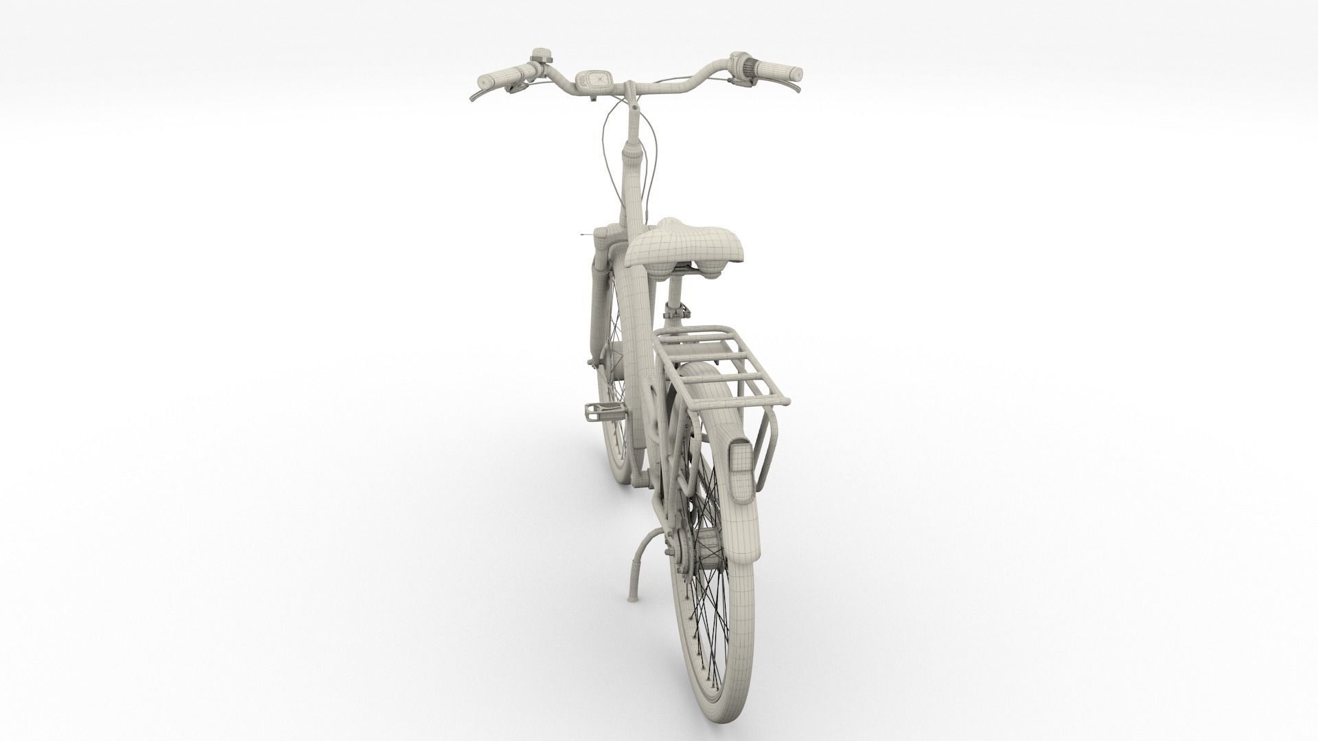 City Bicycle 3D model_28