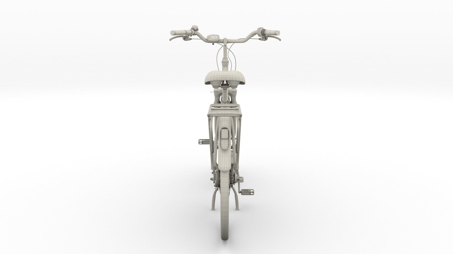 City Bicycle 3D model_23